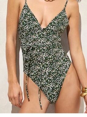 J Crew Marguerite One Piece Tank Swimsuit,  W/Liberty Fabric NWT Sz 12 Ret $148